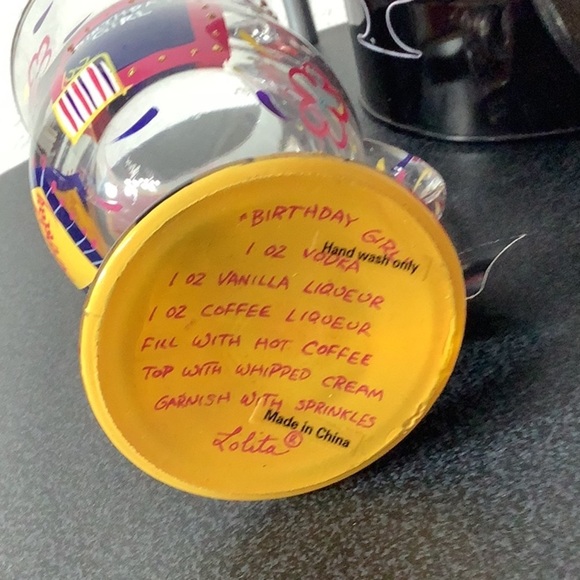 LOLITA NEW - I Like Mine Hot Collection - hand painted Glass w/ rhinestones - Picture 8 of 12